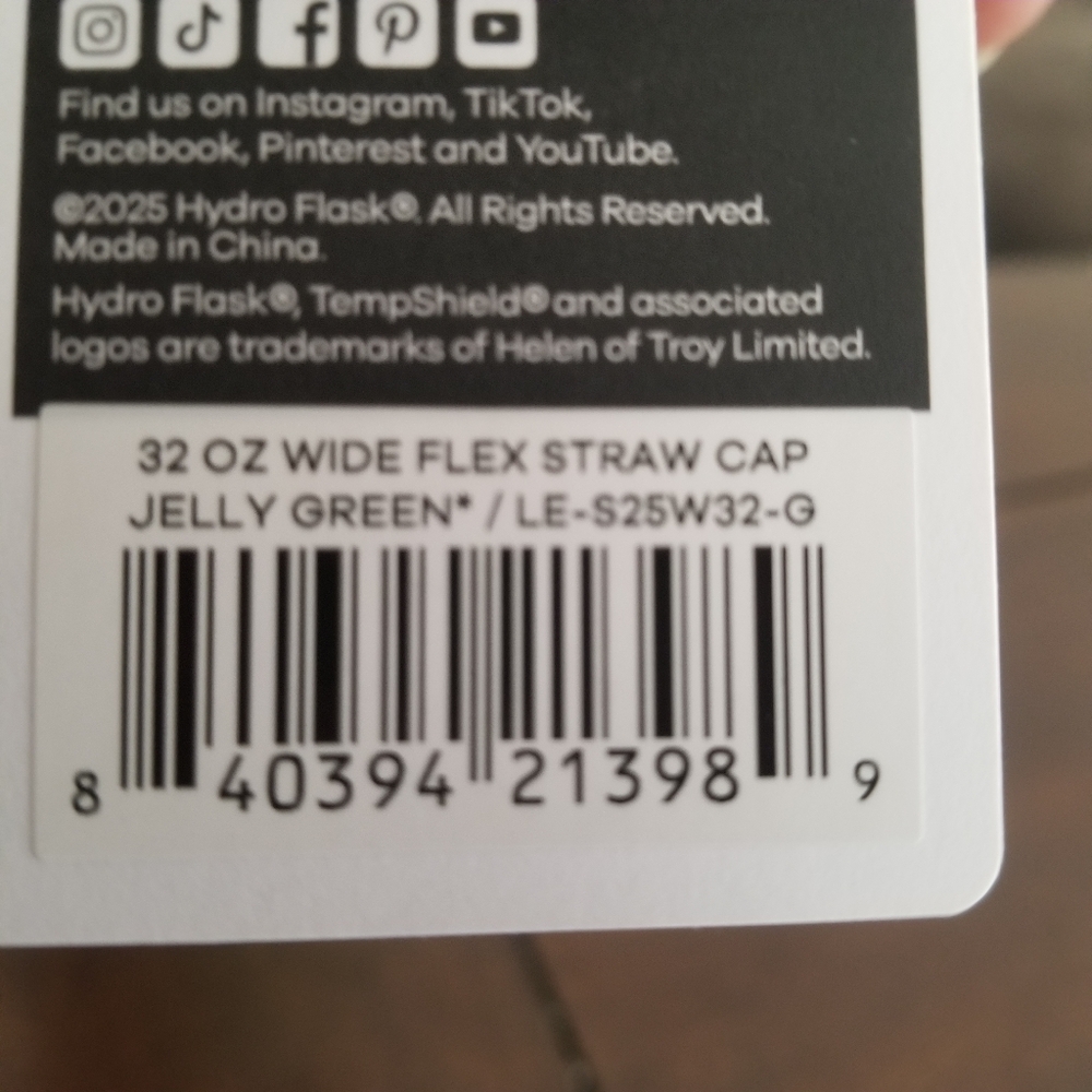 Hydro Flask 32 OZ JELLY GREEN Insulated Tumbler Not Available Anywhere Anymore! - Picture 2 of 5